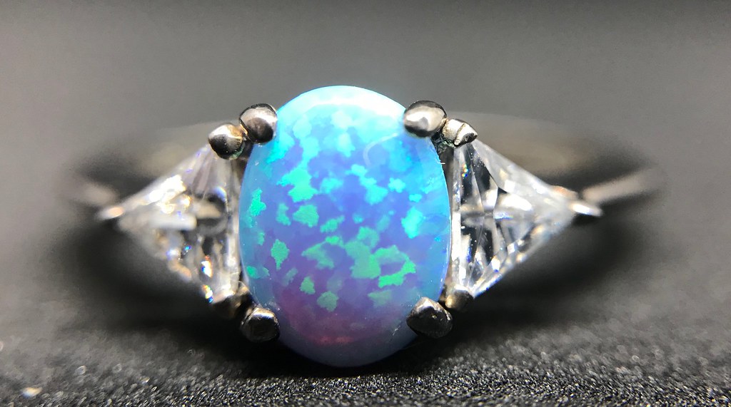 buy opal engagement rings for their engagement, as they look beautiful and ...