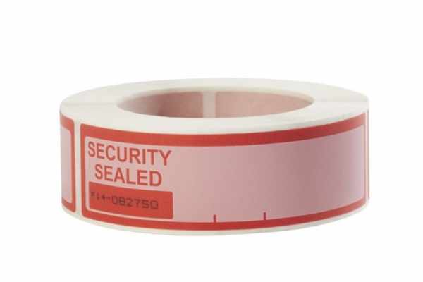security evident label