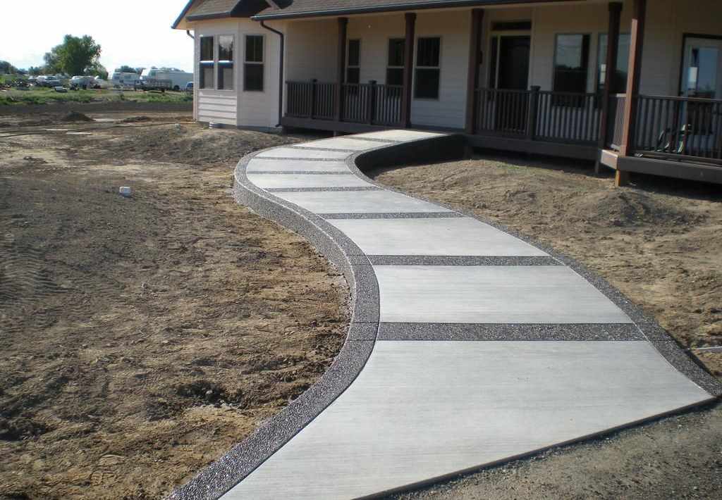 Installing a Concrete Walkway for New Homeowners