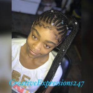 African American Braid Hairstyles 2022 For Kids