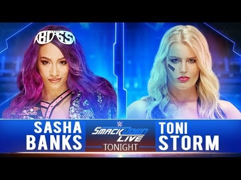 Sasha Banks and Toni Storm defeated Charlotte Flair and Shotzi via a pinfall.