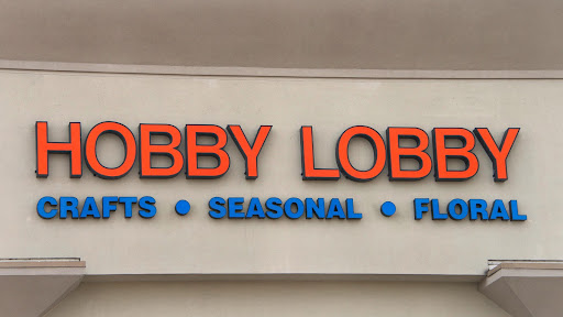 Shopping at Hobby Lobby