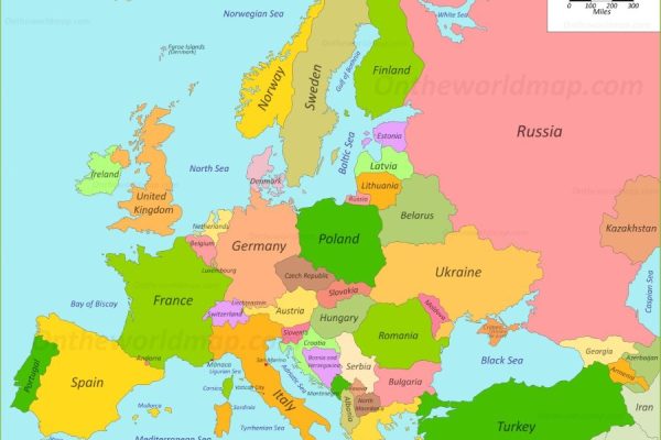Europe Map