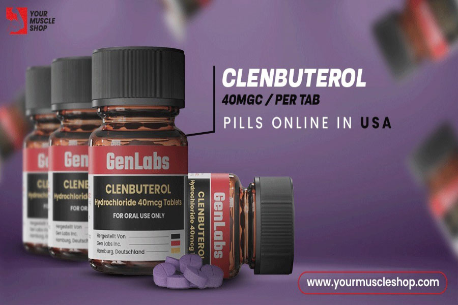 Buy Clenbuterol 40mcg pills online in USA