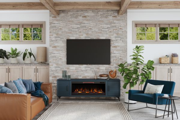 make Electric fireplace TV stands
